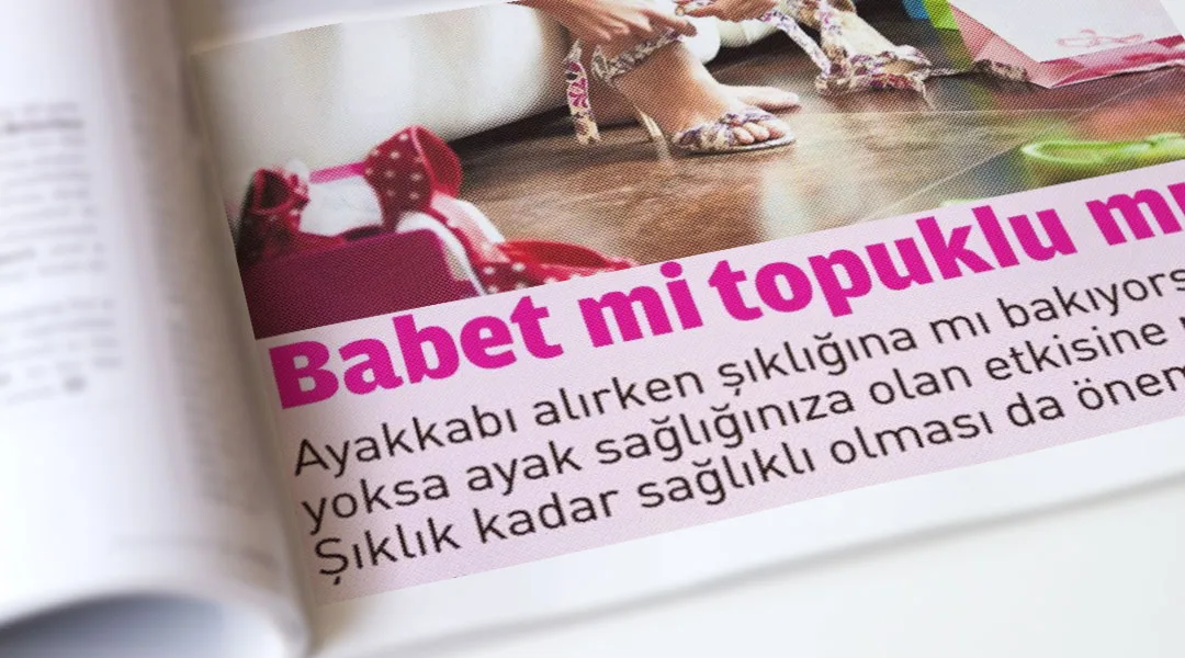 Babet mi topuklu ayakkabi mi daha saglikli